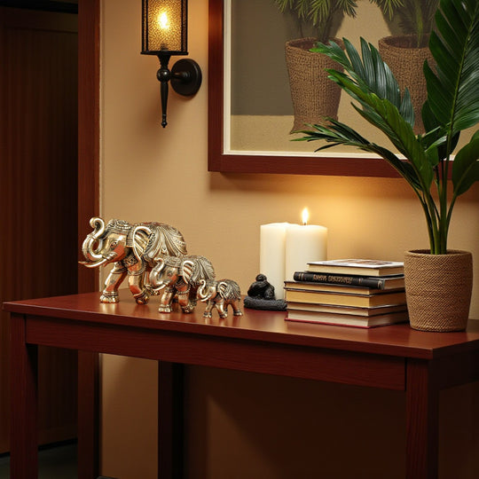 Pure Brass Ganesh Ji Idol for Home Pooja & Decor