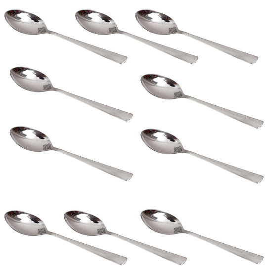 Pure Stainless Steel Handmade Matt Finish Design Table spoon