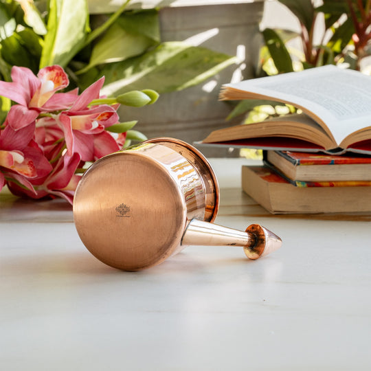 Pure Copper Netipot used for Yoga