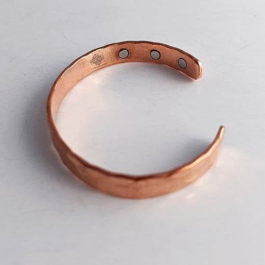 Pure Copper Plain Bangle Adjustable Bracelet for Men & Women