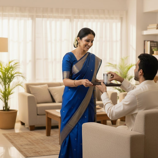 Embossed Design Silver Plated Glass With Red Box , Best For Parties , 250 ML