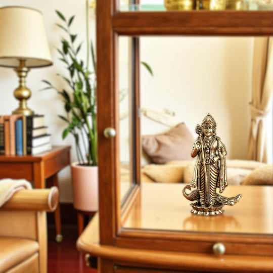 Pure Brass Murgan Murti