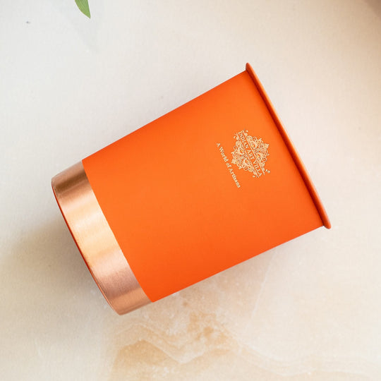 Copper tumbler handcrafted premium design
