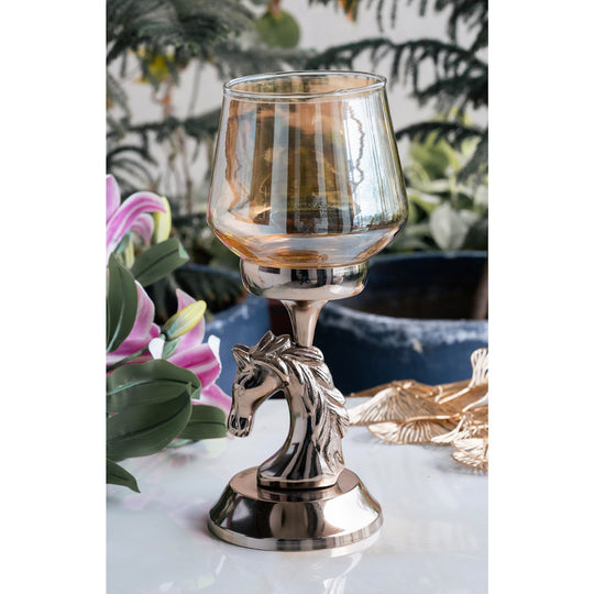 Horse Head Decorative Candle Holder for Home Decor