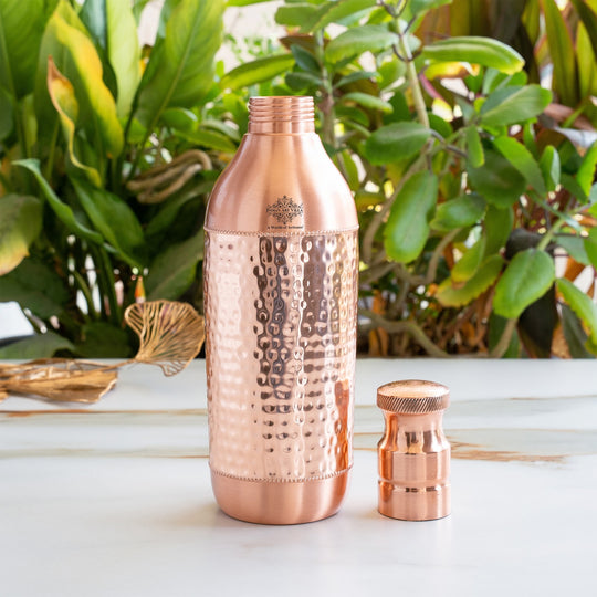 Copper Bottle With Champagne Bottle-Inspired Shape | 1350 ML