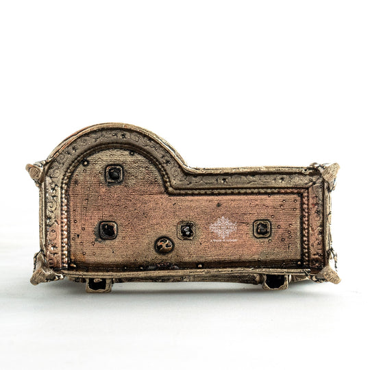 Pure Brass Ram Darbar Murti for Home Temple & Pooja Decor