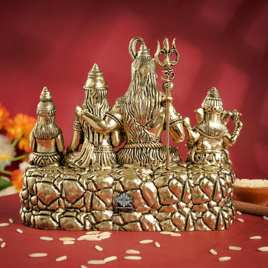 Pure Brass Shiv Pariwar/Family Murti