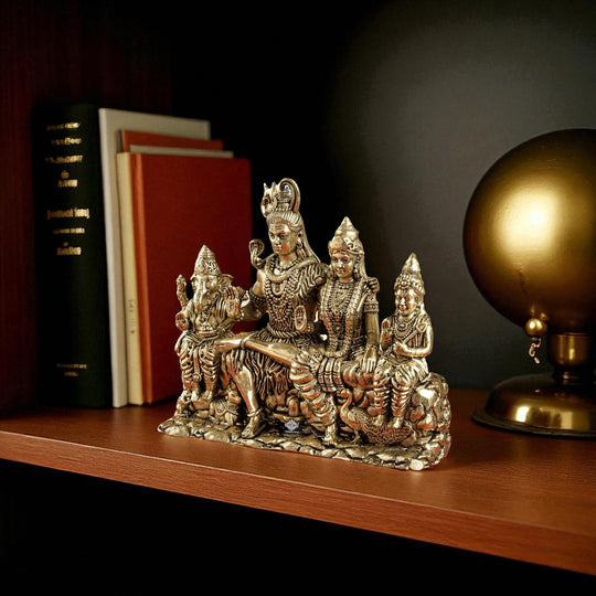 Pure Brass Shiv Pariwar/Family Murti