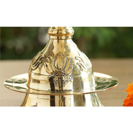 Brass Kerala Fancy Design Diya, Delicate Brilliance Light Weight