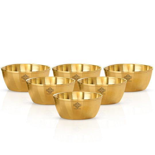 Brass Bowl With Shine Finshed, Diameter-8.89 cm