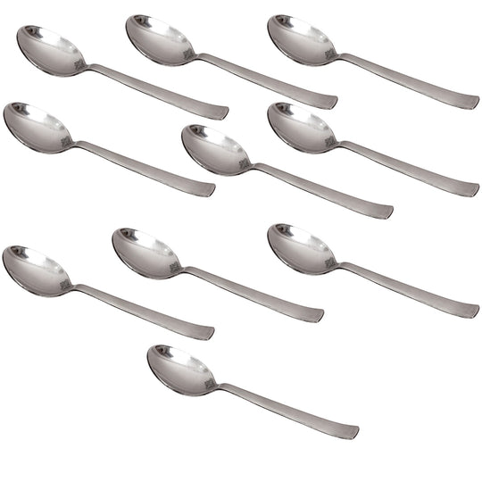 Pure Stainless Steel Handmade Matt Finish Design Baby Spoon