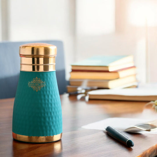 Personalized Copper Silk Finish Bedroom Water Bottle 950 ML