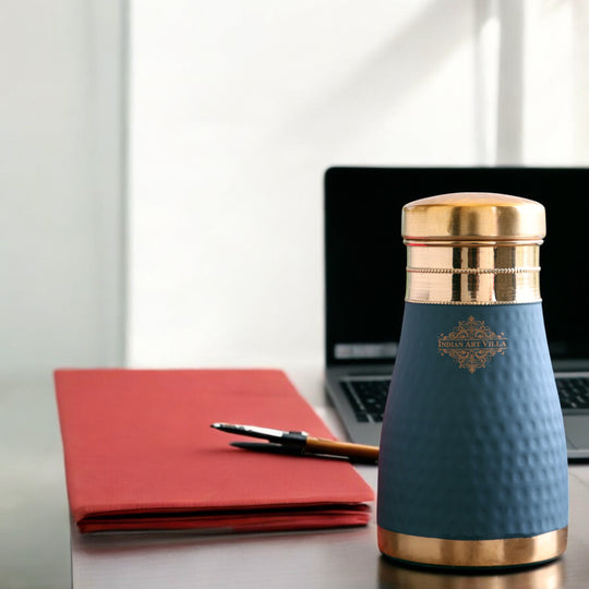 Personalized Copper Silk Finish Bedroom Water Bottle 950 ML