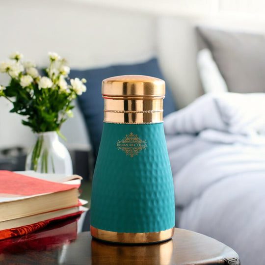 Personalized Copper Silk Finish Bedroom Water Bottle 950 ML