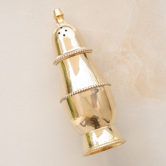 Brass Pepper & Salt Shaker, Storage For Pepper Powder, Tableware Home  Hotel,Volume - 60 ML