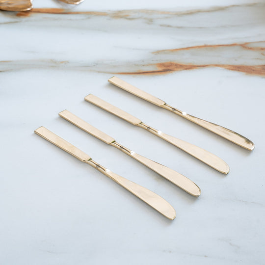 Brass Designer Knife With Flat Edge, Length 8.3 Inch