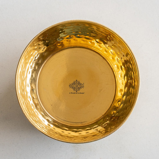 Brass Bowl With Shine Finshed, Diameter-8.89 cm