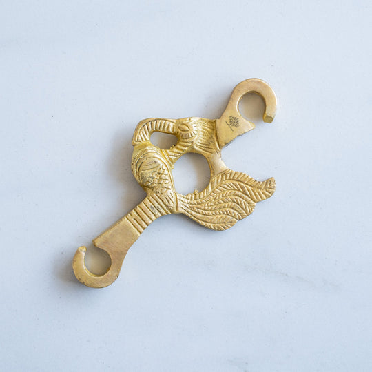 Brass Chain Peacock Design, Home Décor