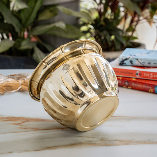 Brass Handmade Designer Planter, Flower Pot, Home Decor