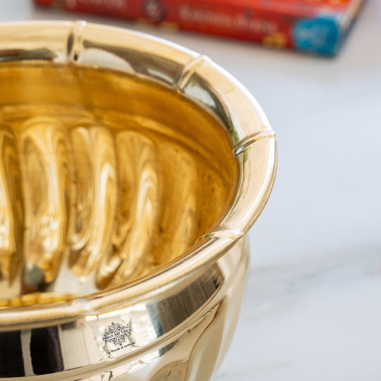 Brass Handmade Designer Planter, Flower Pot, Home Decor