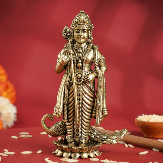 Pure Brass Murgan Murti