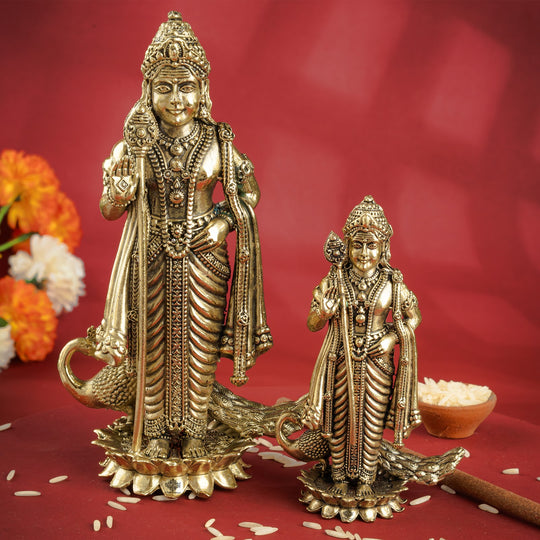 Pure Brass Murgan Murti