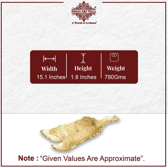 Antique Brass Rough Finish Tray/Paltter