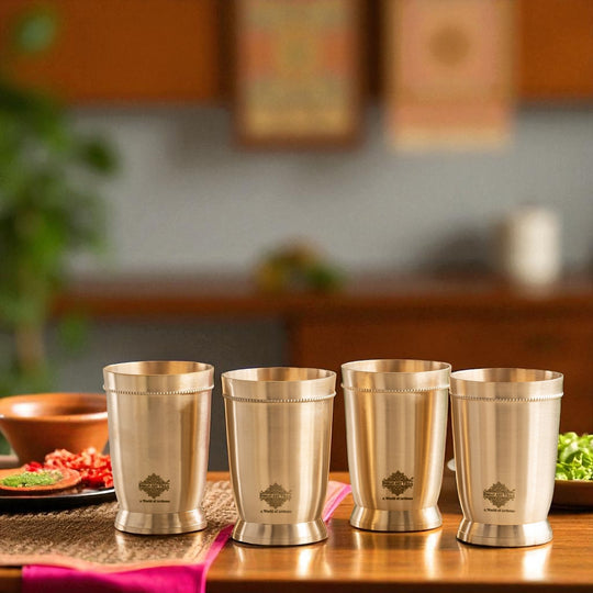 Pure Brass Matt Finish Glass