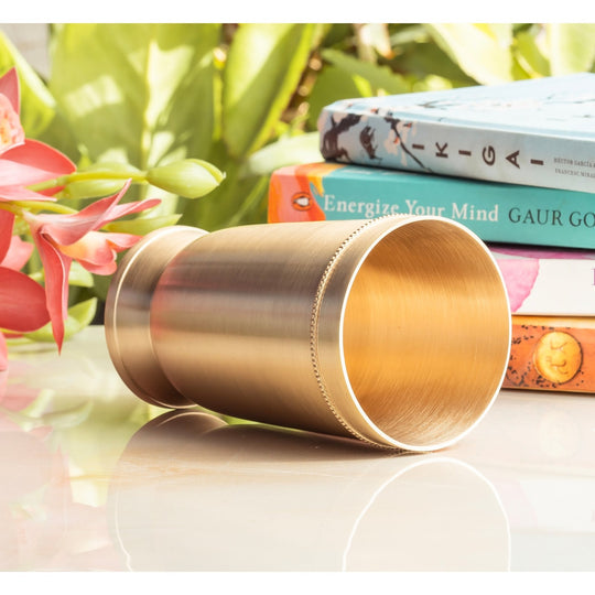 Pure Brass Matt Finish Glass