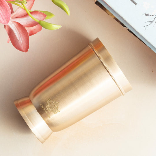 Pure Brass Matt Finish Glass