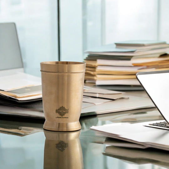 Pure Brass Matt Finish Glass