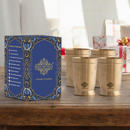 Pure Brass Matt Finish Glass