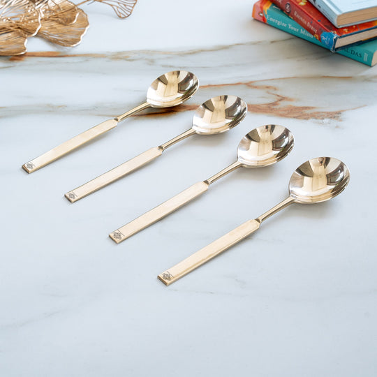 Brass Spoon for serving purpose 25cm