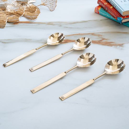 Brass Spoon for serving purpose 25cm