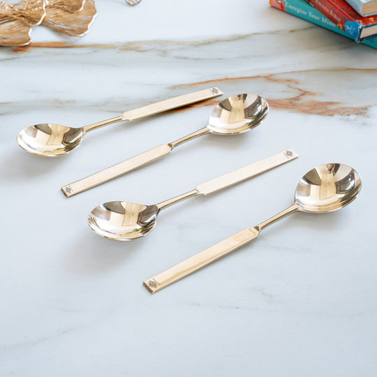 Brass Spoon for serving purpose 25cm