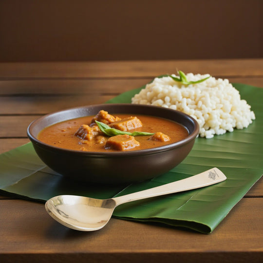 Pure Brass Premium Gold Shine Plain Baby Spoon