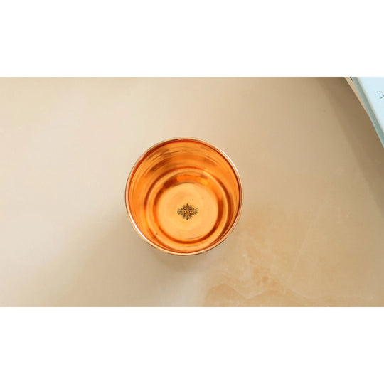 Premium copper tumbler for daily wellness