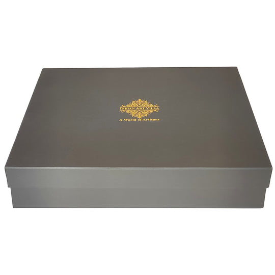 S/S Gold & Black Gold Shine Finish 8 Pcs Bar Set