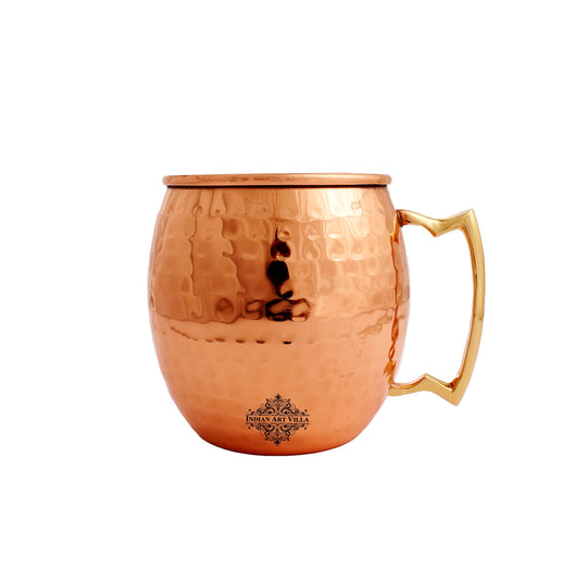 Copper Nickel Hammered Moscow Mule Mug  – 530 ML