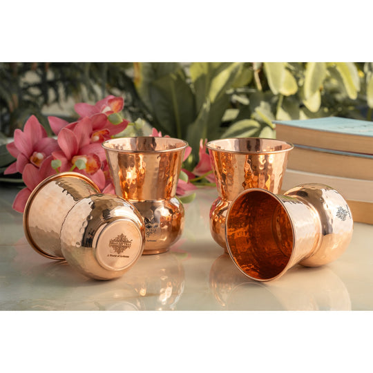 Copper glass premium handcrafted drinkware