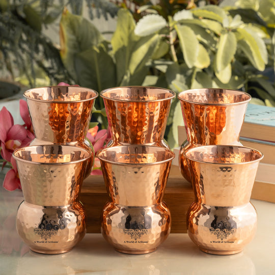 Copper hydration vessel for home drinking