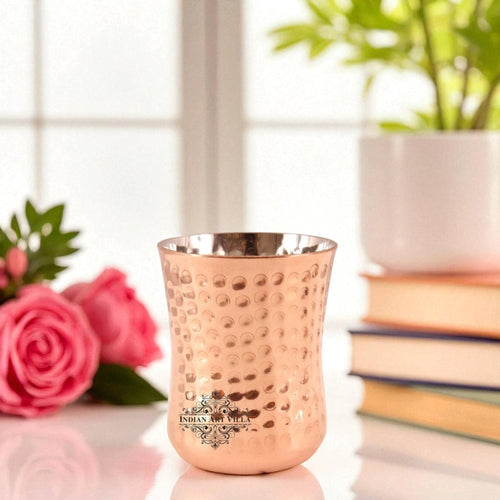 Copper Drinkware- Steel Copper Glass