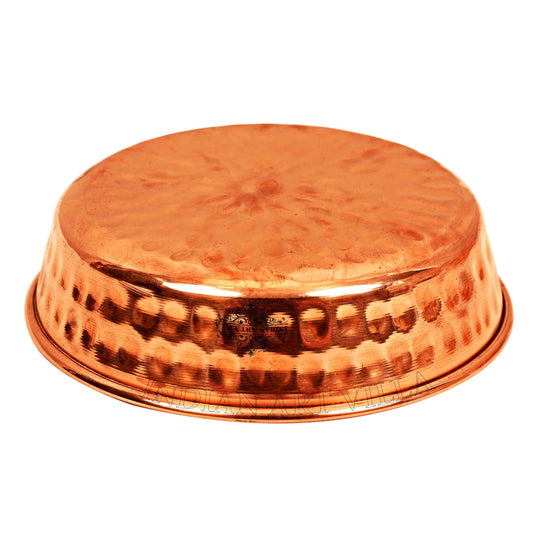Hammered Copper Rice Plate, Serveware & Dinnerware Home Restaurant