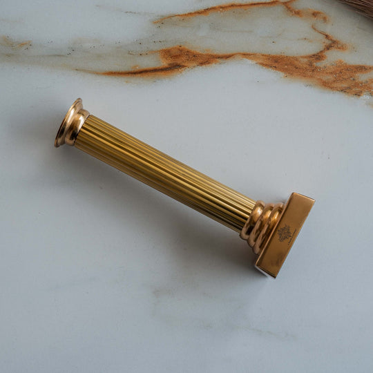 Copper Pillar Candle Stand - Elegant Décor Piece For Home & Restaurant