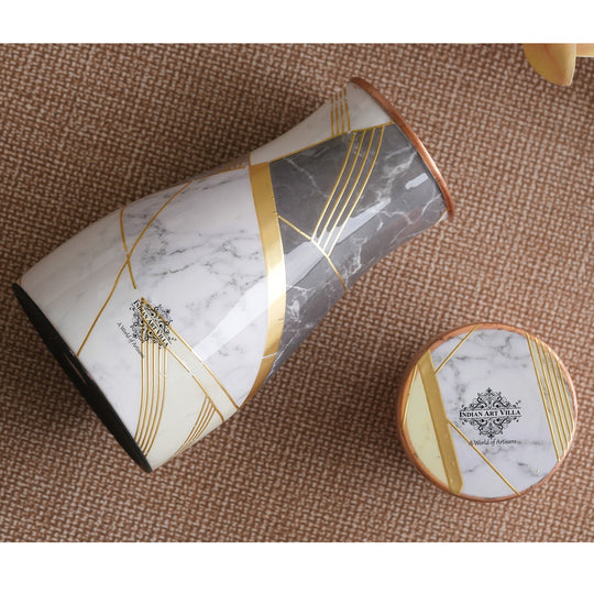 Pure Copper Gold Print Luxury Design Bedroom Bottle-950 ml