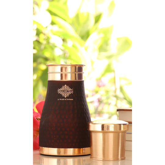 Personalized Copper Silk Finish Bedroom Water Bottle 950 ML