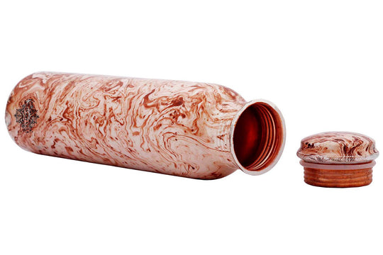 Pure Copper Water Bottle with Printed Design — photo 34 — Indian Art Villa
