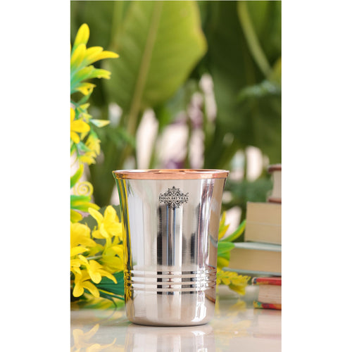 Copper Drinkware- Steel Copper Glass