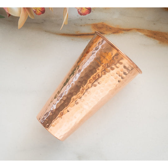 Copper water glass premium quality