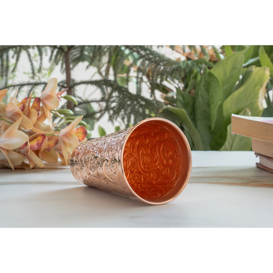 Copper tumbler for Ayurvedic lifestyle